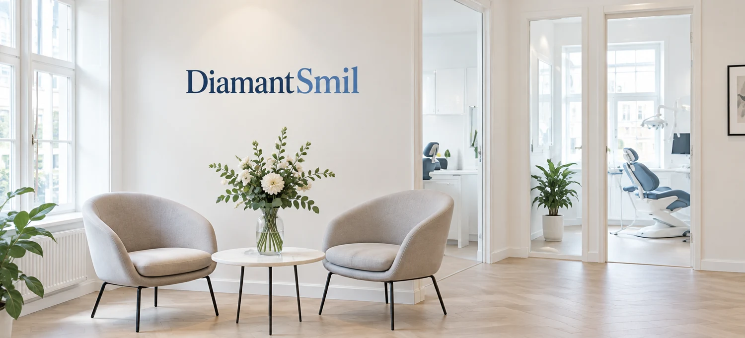 Illustration af et lyst klinikmiljø i København